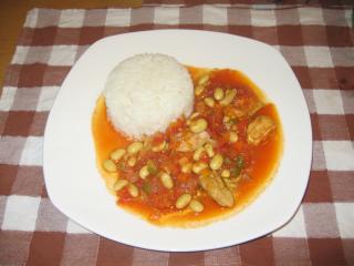 みんなダイズき！チキントマトカレー