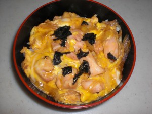 三州三河みりんが美味しい親子丼