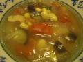 夏野菜と大豆のスープ